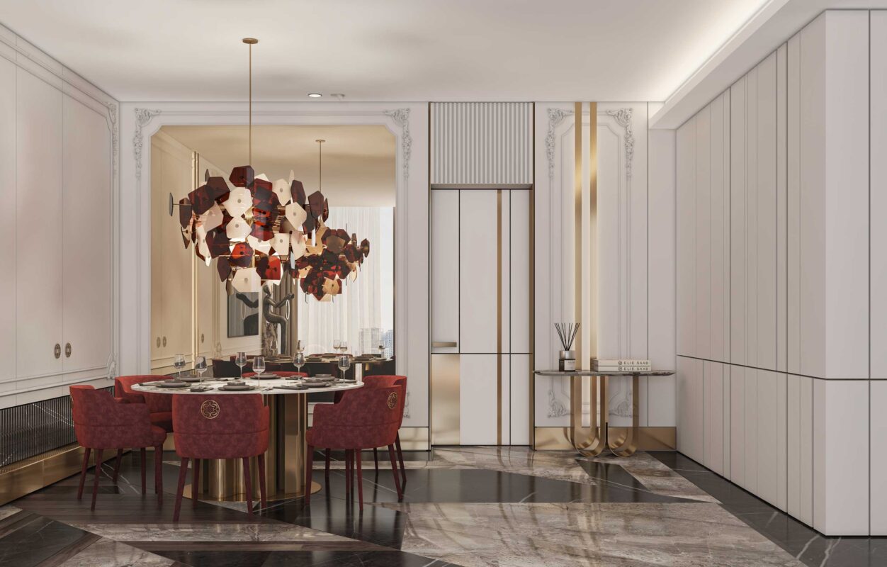 Galerie Foto Interioare Apartamente despre proiectul Elie Saab Towers: apartamente langa Herastrau, Apartamente de lux de 2, 3 si 4 camere în nordul Bucureștiului.