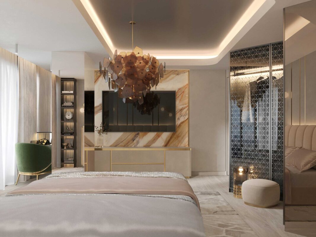 Galerie Foto Interioare Apartamente despre proiectul Elie Saab Towers: apartamente langa Herastrau, Apartamente de lux de 2, 3 si 4 camere în nordul Bucureștiului.