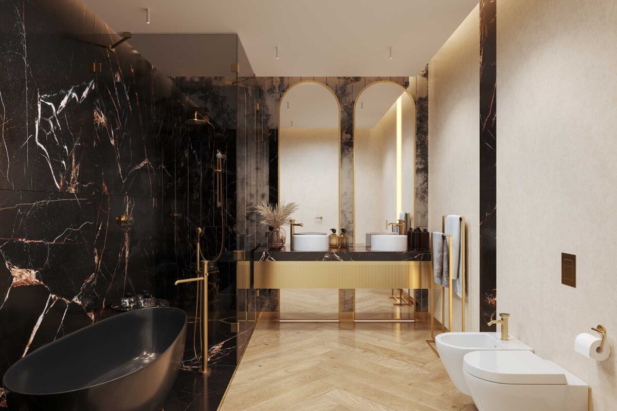 Galerie Foto Interioare Apartamente despre proiectul Elie Saab Towers: apartamente langa Herastrau, Apartamente de lux de 2, 3 si 4 camere în nordul Bucureștiului.