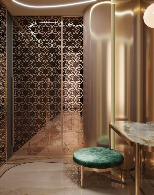 Galerie Foto Interioare Apartamente despre proiectul Elie Saab Towers: apartamente langa Herastrau, Apartamente de lux de 2, 3 si 4 camere în nordul Bucureștiului.