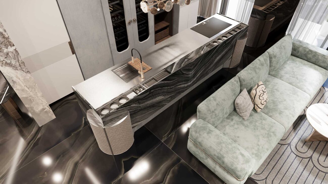 Galerie Foto Interioare Apartamente despre proiectul Elie Saab Towers: apartamente langa Herastrau, Apartamente de lux de 2, 3 si 4 camere în nordul Bucureștiului.