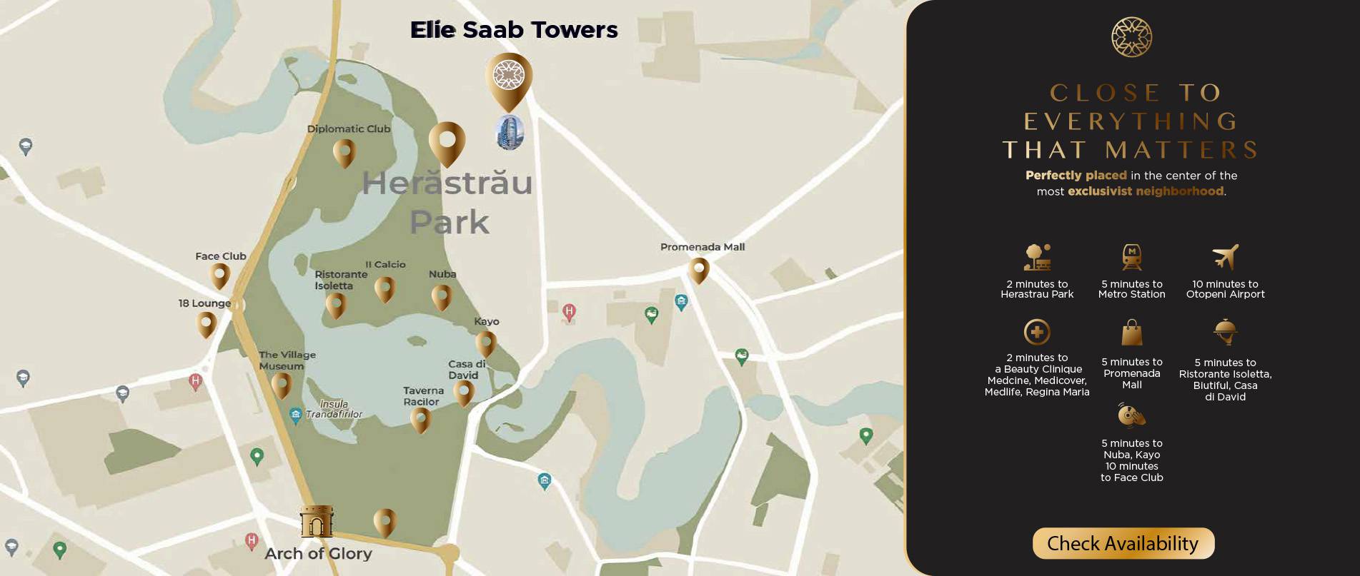 Elie Saab Towers - Apartamente de lux in Nordul Bucurestiului.